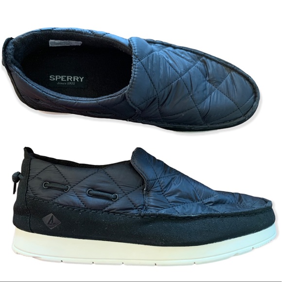 Sperry Other - Sperry Topsider Moc-Sider nylon slip on loafer deck shoe 10